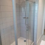 Nouvelle douche - Rénovation d'un appartement à Lorient en vue d'une mise en colocation