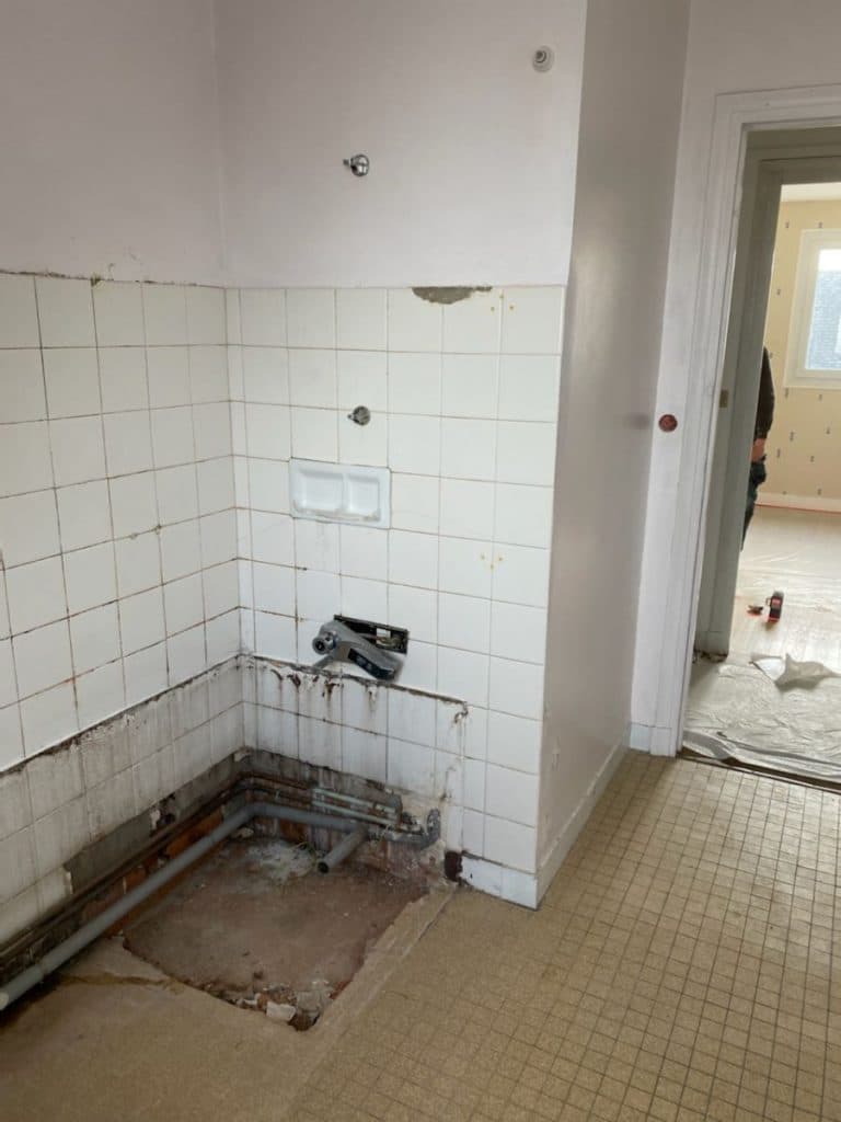 Rénovation d’un appartement pour une colocation à Lorient (56)