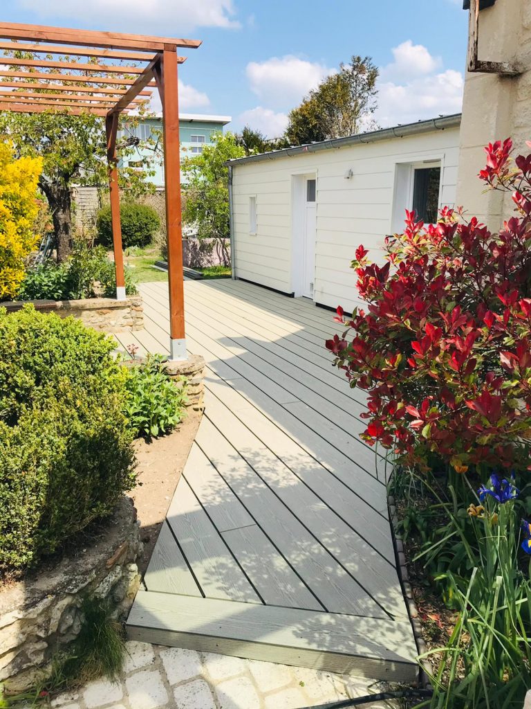 rénovation extérieure d'une maison à Saint-Pierre-des-Corps - terrasse