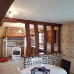 rénovation intérieure d'une maison à Lescar - cuisine avant travaux