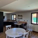 rénovation intérieure d'une maison à Lescar - salle à manger cuisine