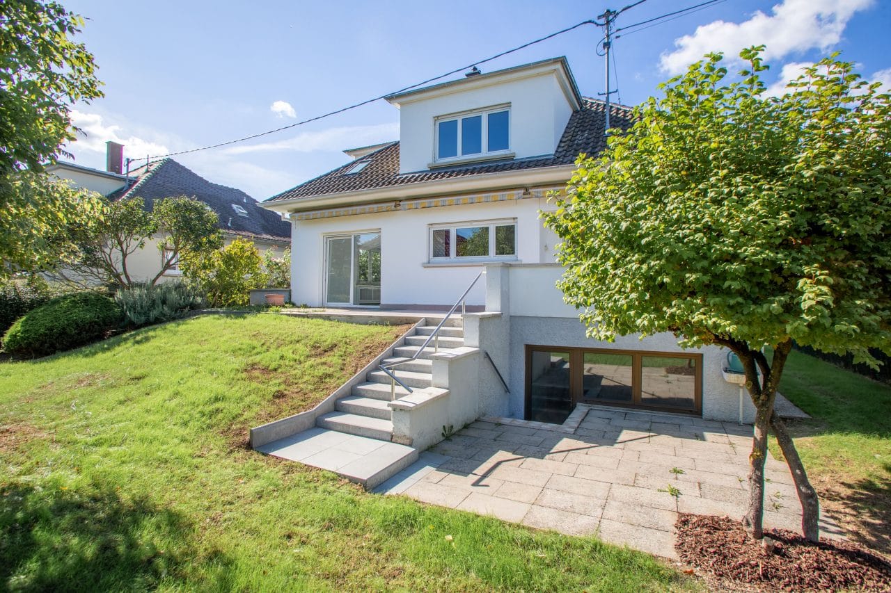 rénovation d'une maison de ville à Wolfisheim - extérieur