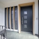 rénovation d'une maison de ville à Wolfisheim - porte d'entrée