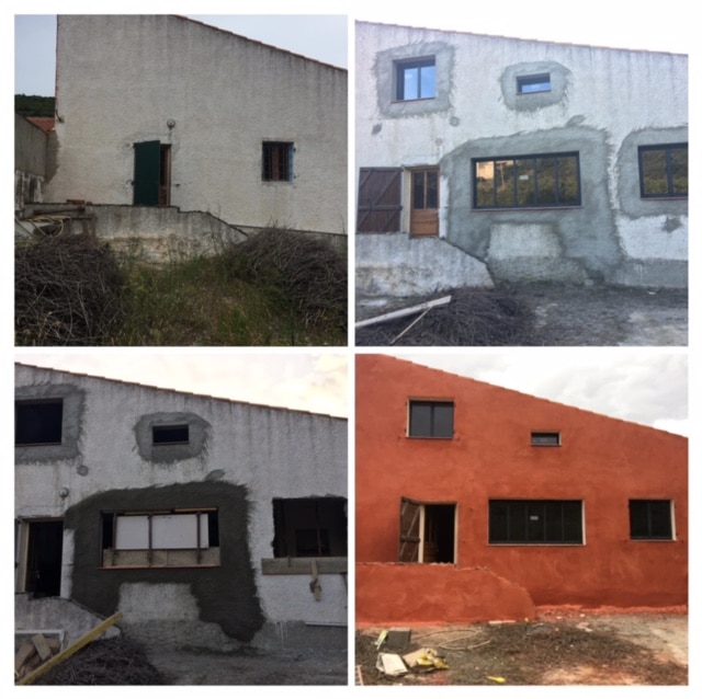 Rénovation d’une maison à Tautavel (66)