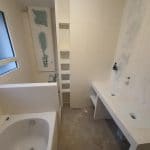 rénovation d'une salle de bain à Bilieu - pendant travaux
