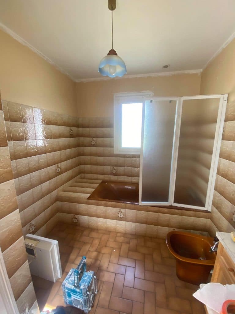 Rénovation d’une salle de bain à Lanester (56)