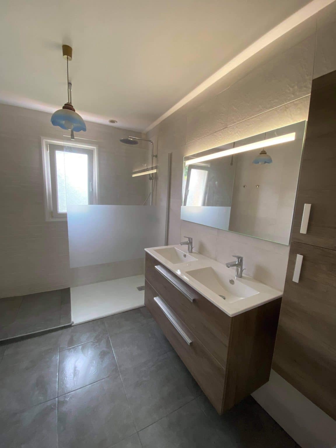 Rénovation d’une salle de bain à Lanester (56)