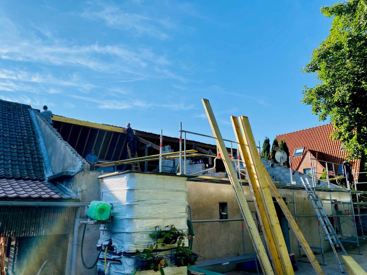 Rénovation de toiture de maison à Longuenesse (62)