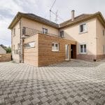 Vue sur l'extension - Transformation d'une maison en micro-crèche en Alsace par illiCO travaux