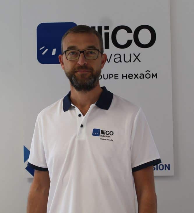 Arnaud Langlois responsable de l'agence locale illiCO travaux Manosque