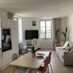 rénovation et aménagement d'un appartement à Avignon - pièce de vie