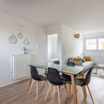 Salle à manger rénovée - Rénovation d'un appartement à Grenoble par illiCO travaux