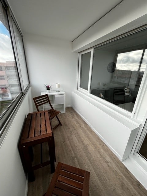 rénovation complète d'un appartement à Guyancourt - balcon