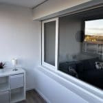 rénovation complète d'un appartement à Guyancourt - balcon menuiserie