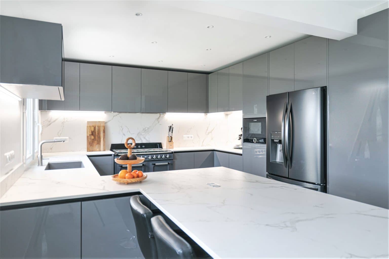 Rénovation complète d’une cuisine à Le Boullay-Thierry (28)