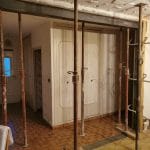 rénovation d'une maison à Biars-sur-Cère - pendant travaux de rénovation