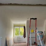 peinture - Rénovation partielle d'une maison à Pleucadeuc dans le Morbihan