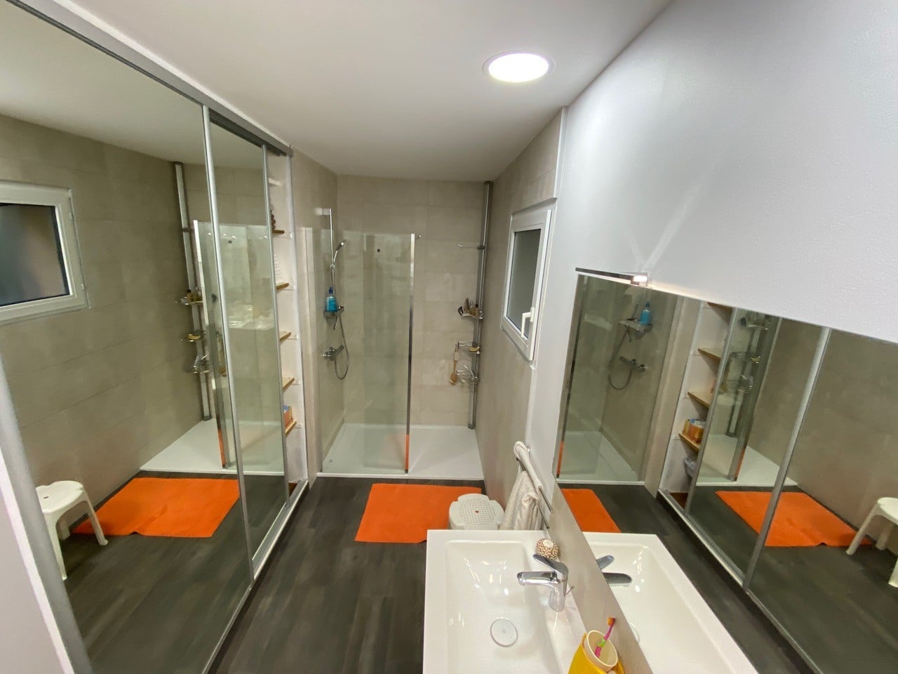 Rénovation complète de salle de bain à Corenc (38)