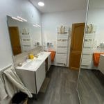 rénovation d'une salle de bain à Corenc - meubles vasques