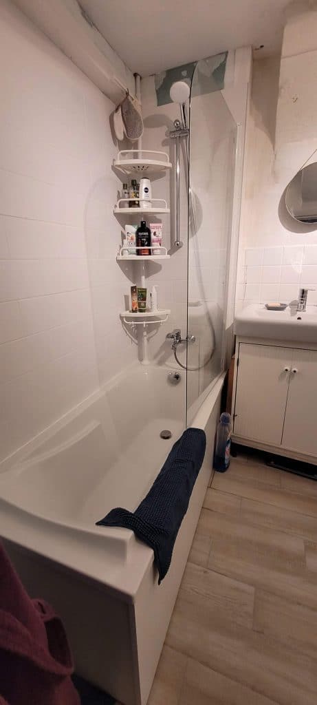 rénovation d'une salle de bain à Rouen - baignoire