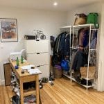 Espace prévu pour le dressing - création d'un dressing à Mulhouse