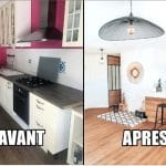 rénovation d'un appartement à Montpellier - avant / après travaux de rénovation