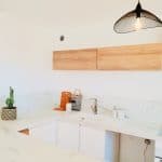 rénovation d'un appartement à Montpellier - cuisine avec rangements