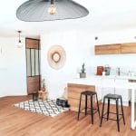 rénovation d'un appartement à Montpellier - cuisine et entrée