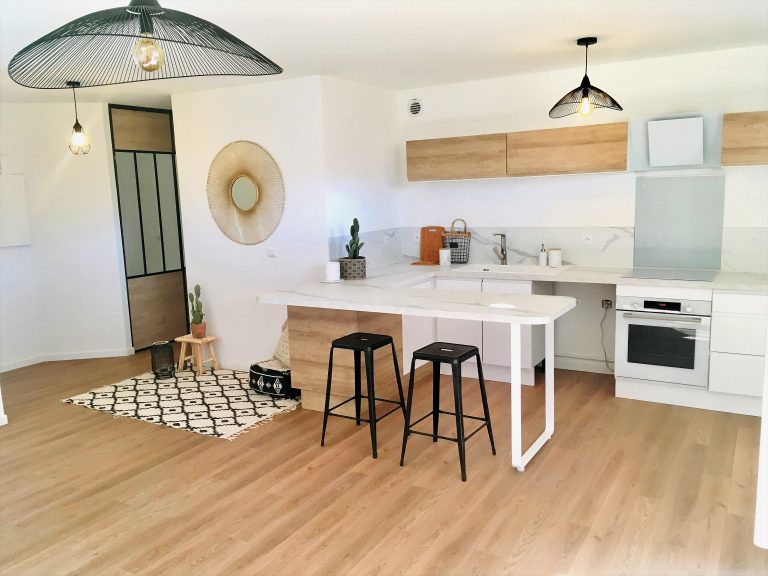 Rénovation d’une pièce de vie d’un appartement à Montpellier (34)