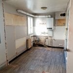 rénovation complète d'un appartement à Agen - pièce de vie avant travaux
