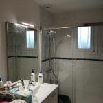 rénovation complète d'une salle de bain à Challet - vue d'ensemble