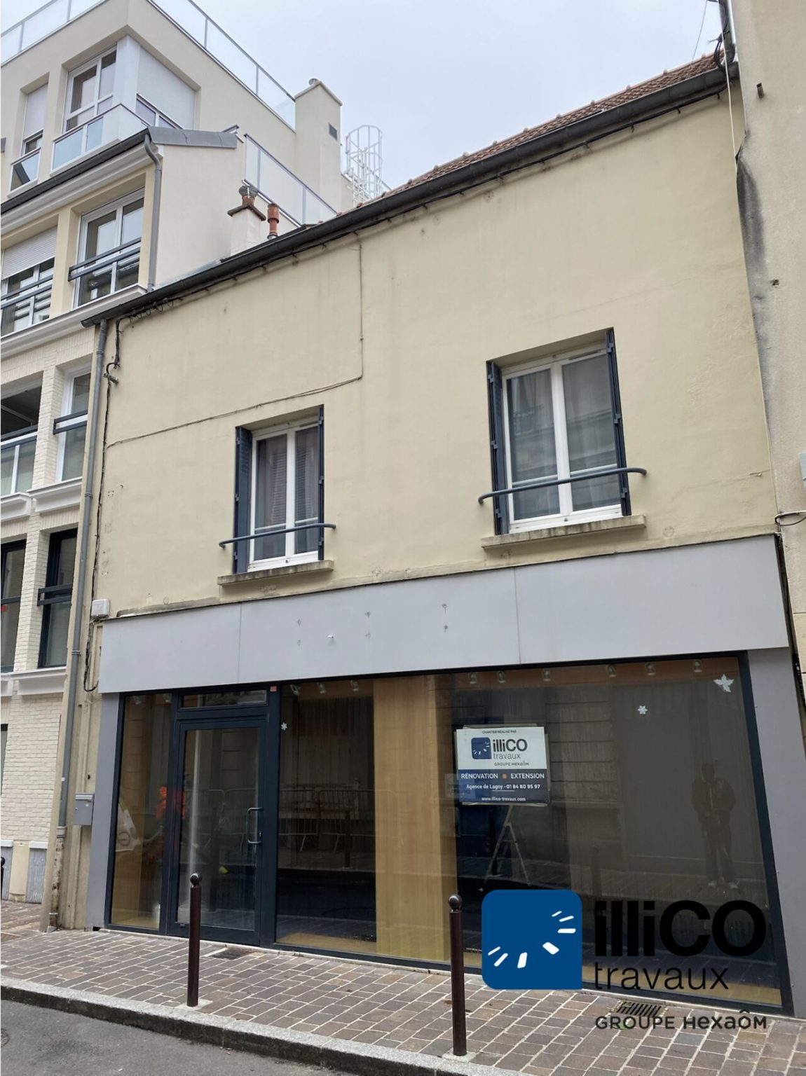Rénovation d’un local professionnel à Lagny-sur-Marne (77)