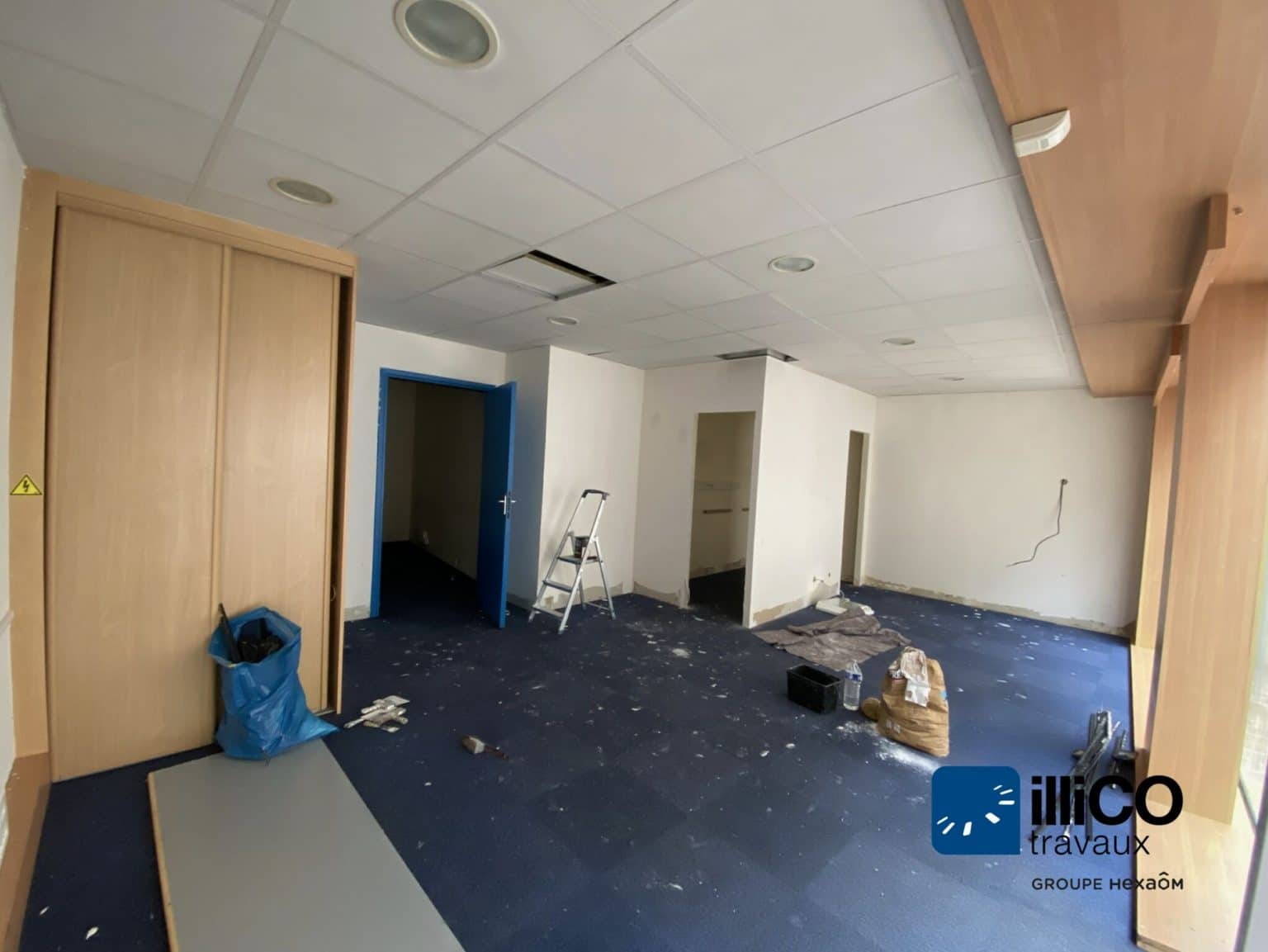 Rénovation d’un local professionnel à Lagny-sur-Marne (77)