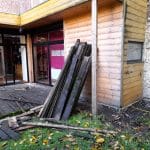 rénovation d'une terrasse à Lille - démontage de l'ancienne terrasse