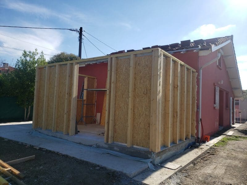 Extension d’une maison à Pinsaguel (31)