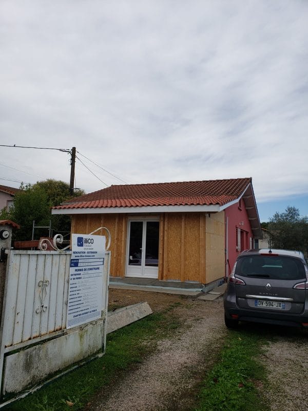 Extension d’une maison à Pinsaguel (31)