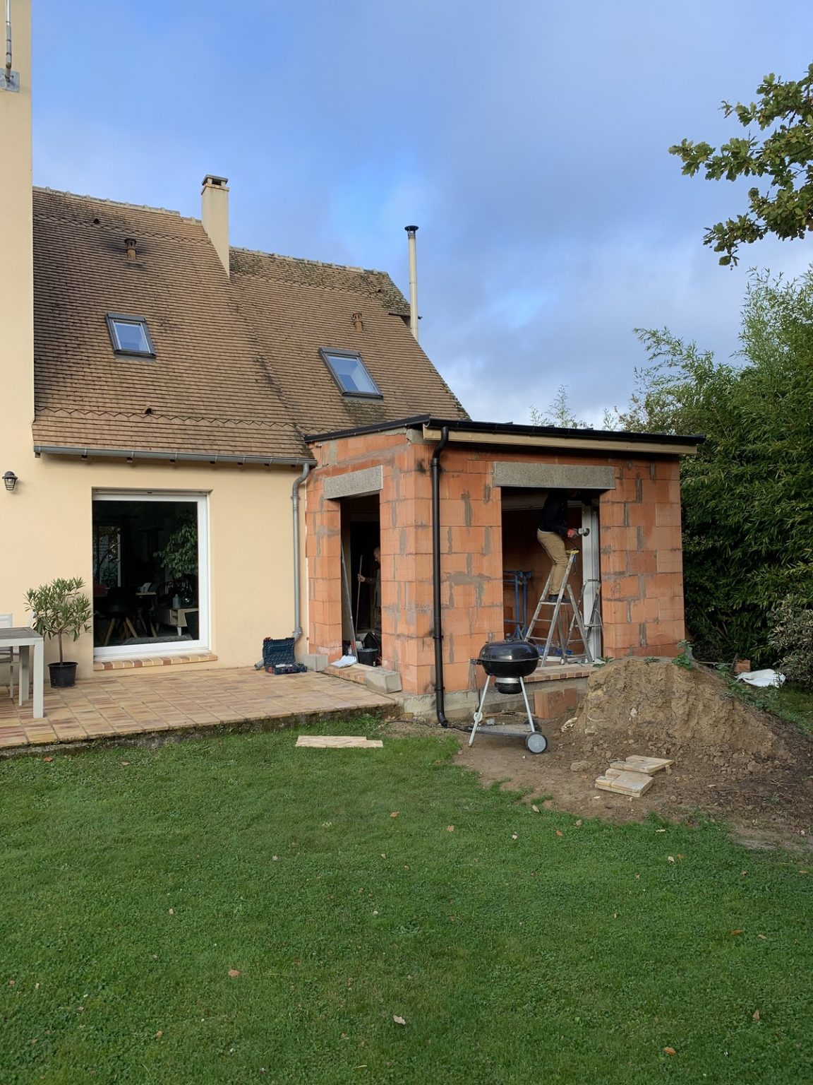 Extension d’une maison à Saint-Cyr-sous-Dourdan (91)