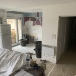 En cours de travaux - Rénovation partielle d'un appartement à Bordeaux