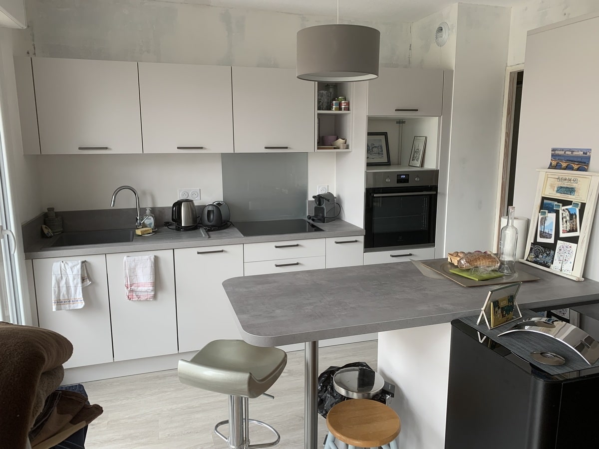Rénovation de la cuisine dans un appartement à Bordeaux (33)