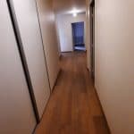 Couloir rénové - rénovation d'un appartement à Cluny