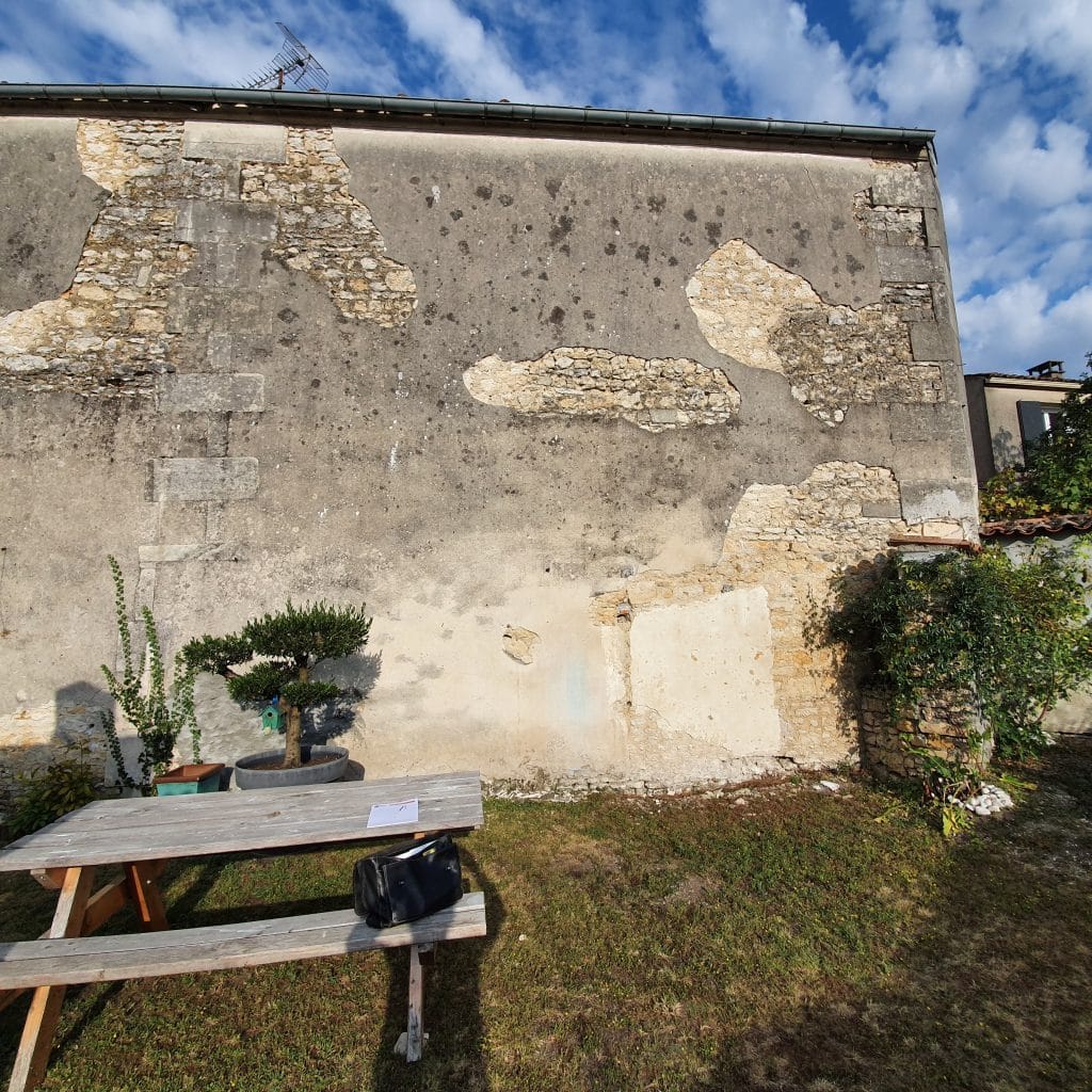 Rénovation de façade d’une maison à Cognac (16)