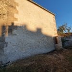 rénovation d'une façade d'une maison à Cognac - vue d'ensemble