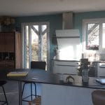 rénovation d'une maison à Lavoux - cuisine et entrée