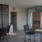 rénovation d'une maison à Lavoux - salle à manger, cuisine et entrée
