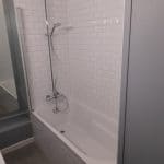 Baingoie avec douche - Rénovation partielle d'un appartement à Lille