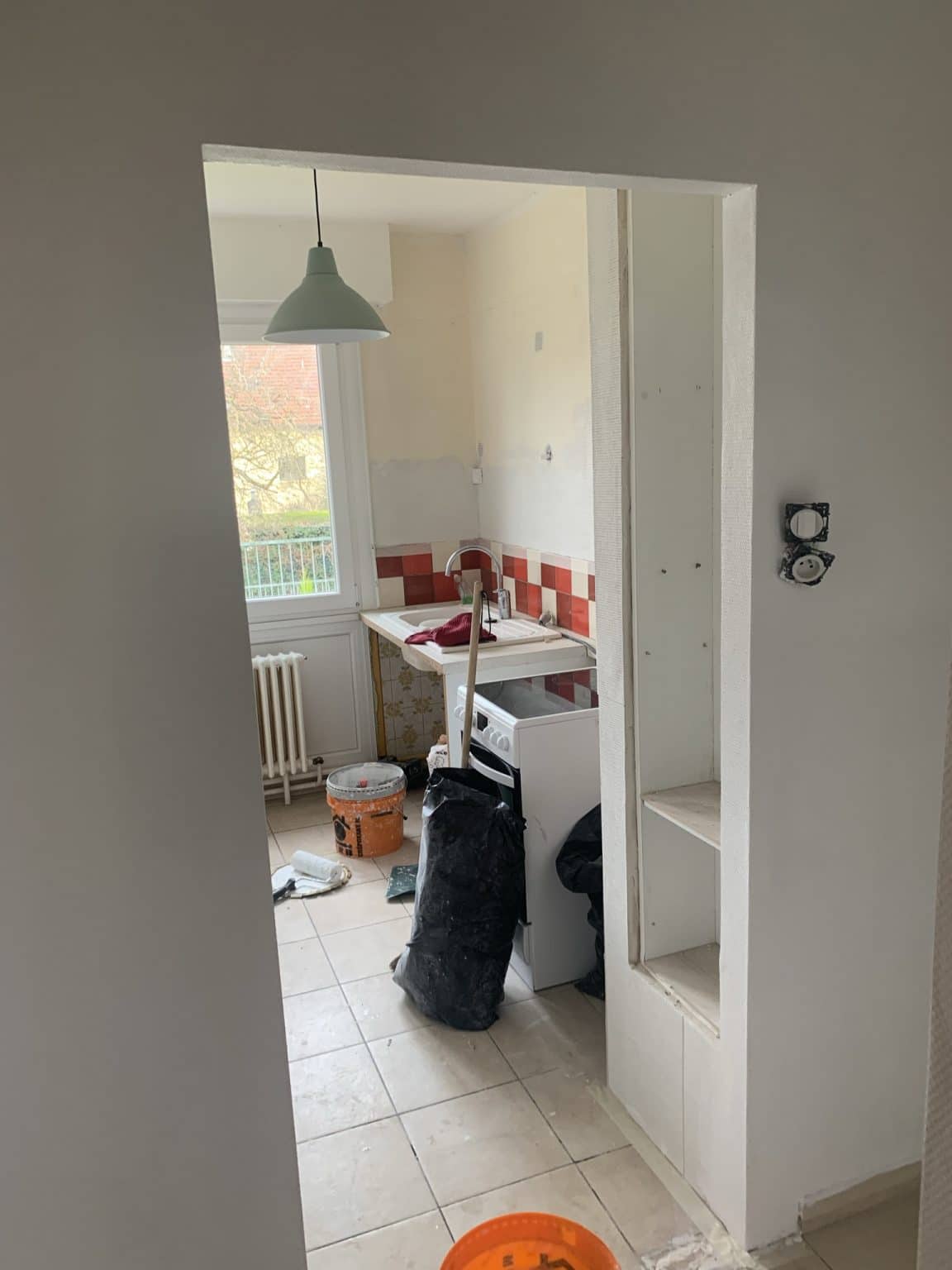 Rénovation partielle d’une cuisine à Metz (57)