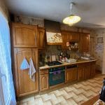 rénovation partielle d'une maison à Noisiel - cuisine avant travaux de rénovation