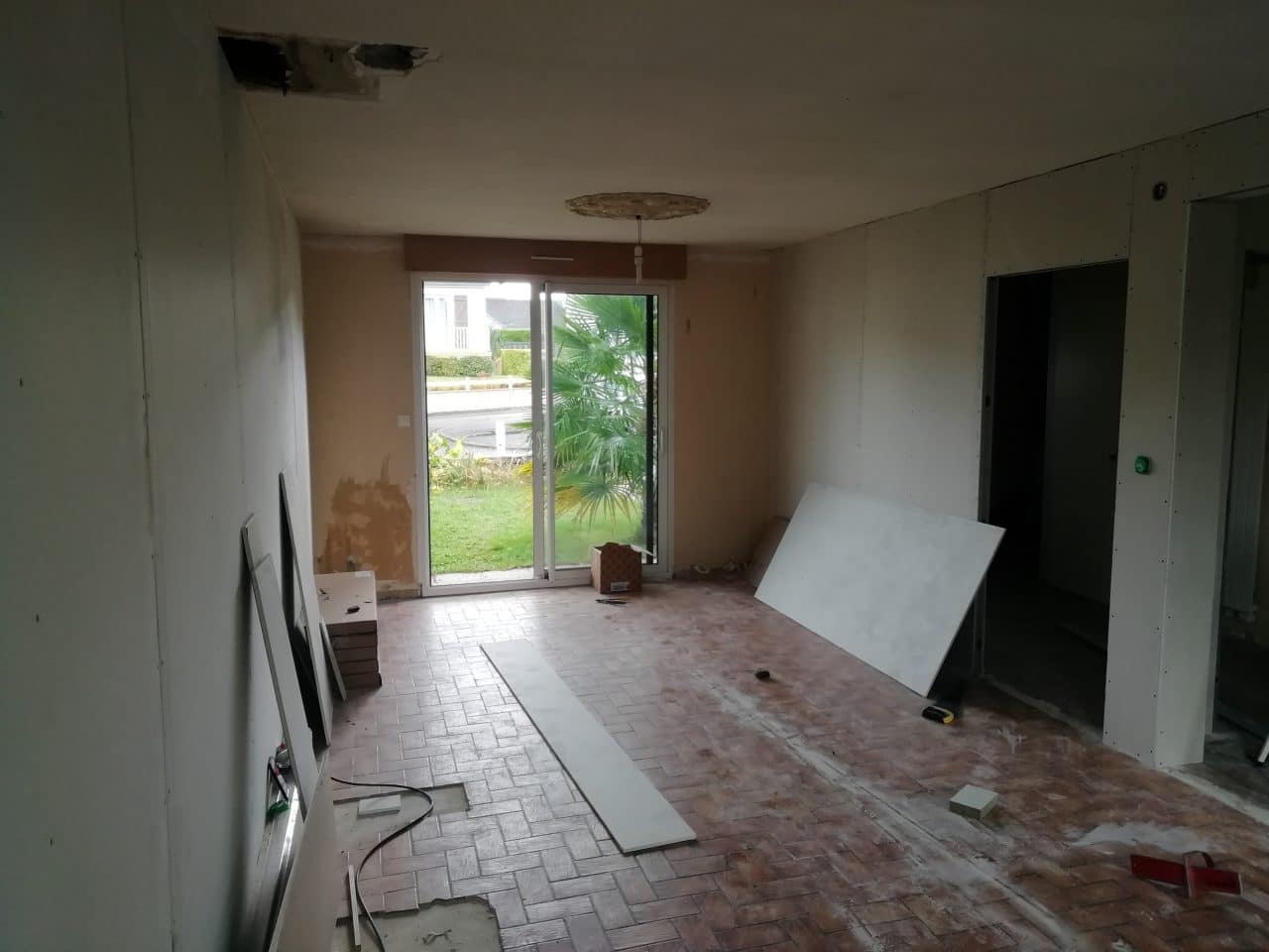 Rénovation partielle d’une maison à Vitré (35)