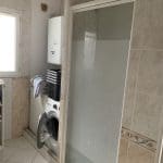 Cabine de douche avant travaux - Rénovation d'une salle de bain à Mérignac