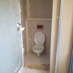 WC en cours de travaux - Rénovation d'une salle de bain à Mérignac
